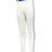 Augusta Sportswear YOUTH CRUSH TAPERED BASEBALL PANT WITH BRAID 657CTBY WHITE/ROYAL (BA) S