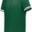 Augusta Sportswear Youth Cutter+ Full Button Baseball Jersey 6910 DARK GREEN/WHITE S