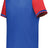 Augusta Sportswear Youth Cutter+ Full Button Baseball Jersey 6910 ROYAL/SCARLET S