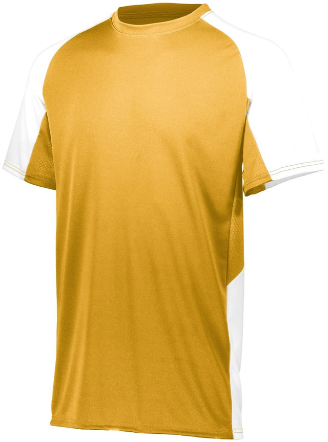 Augusta Sportswear Youth Cutter Jersey 1518 ATHLETIC GOLD/WHITE XXS