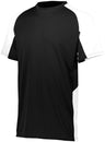 Augusta Sportswear Youth Cutter Jersey 1518 BLACK/WHITE XXS