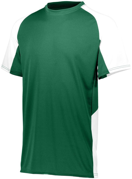 Augusta Sportswear Youth Cutter Jersey 1518 DARK GREEN/WHITE XXS