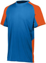 Augusta Sportswear Youth Cutter Jersey 1518 ROYAL/ORANGE XXS