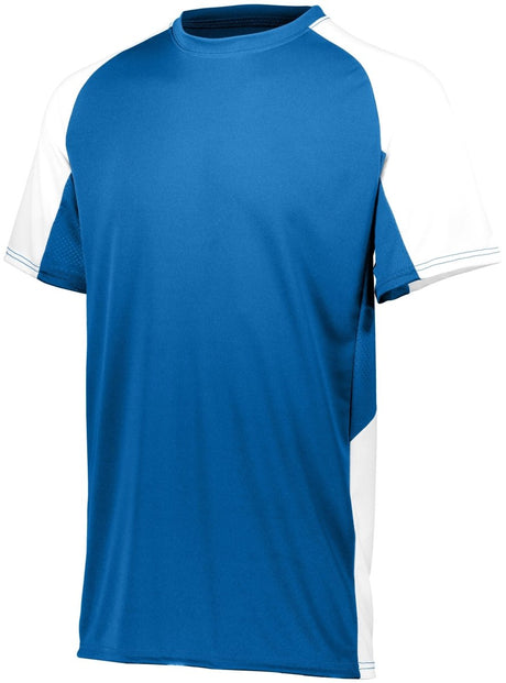 Augusta Sportswear Youth Cutter Jersey 1518 ROYAL/WHITE XXS
