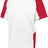 Augusta Sportswear Youth Cutter Jersey 1518 WHITE/RED XXS