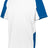 Augusta Sportswear Youth Cutter Jersey 1518 WHITE/ROYAL XXS