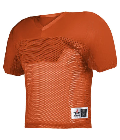 Augusta Sportswear YOUTH DAZZLE MESH FOOTBALL PRACTICE JERSEY - Augusta Sportswear 712Y BURNT ORANGE (BA) SMALL/MEDIUM