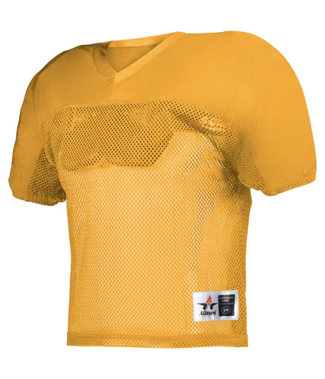 Augusta Sportswear YOUTH DAZZLE MESH FOOTBALL PRACTICE JERSEY - Augusta Sportswear 712Y GOLD SMALL/MEDIUM