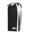 Augusta Sportswear YOUTH DOUBLE - PLY REVERSIBLE BASKETBALL JERSEY 54MMRY BLACK/WHITE (BA) S