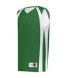 Augusta Sportswear YOUTH DOUBLE - PLY REVERSIBLE BASKETBALL JERSEY 54MMRY KELLY/WHITE (BA) S