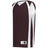 Augusta Sportswear YOUTH DOUBLE - PLY REVERSIBLE BASKETBALL JERSEY 54MMRY LIGHT MAROON/WHITE (BA) S