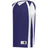 Augusta Sportswear YOUTH DOUBLE - PLY REVERSIBLE BASKETBALL JERSEY 54MMRY PURPLE/WHITE (BA) S
