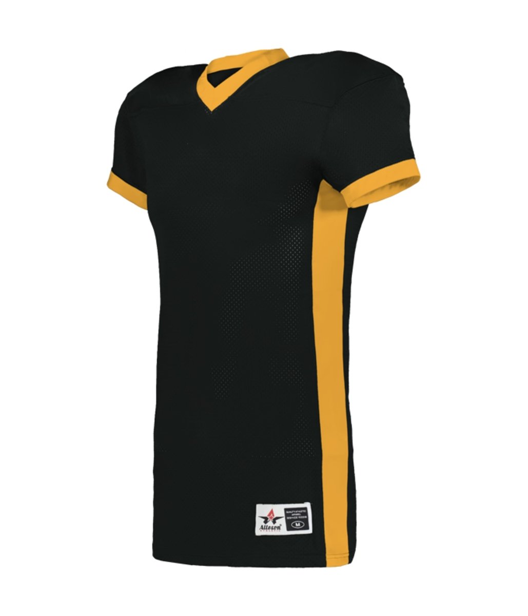 Augusta Sportswear Youth Elusive Football Jersey - Augusta Sportswear 750EY BLACK/GOLD (BA) S