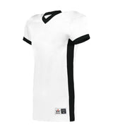 Augusta Sportswear Youth Elusive Football Jersey - Augusta Sportswear 750EY WHITE/BLACK (BA) S