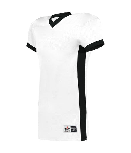 Augusta Sportswear Youth Elusive Football Jersey - Augusta Sportswear 750EY WHITE/BLACK (BA) S