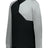 Augusta Sportswear YOUTH FIELD 1/4 ZIP PULLOVER 3JLS21Y BLACK/GREY (BA) S