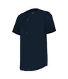 Augusta Sportswear YOUTH FULL - BUTTON LIGHTWEIGHT BASEBALL JERSEY 52MBFJY NAVY (BA) S