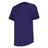 Augusta Sportswear YOUTH FULL - BUTTON LIGHTWEIGHT BASEBALL JERSEY 52MBFJY PURPLE (BA) S