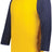 Augusta Sportswear Youth Gameday Vintage 3/4 Tee 6880 GOLD HEATHER/NAVY HEATHER S