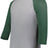 Augusta Sportswear Youth Gameday Vintage 3/4 Tee 6880 GYH/DGRH S