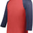 Augusta Sportswear Youth Gameday Vintage 3/4 Tee 6880 SCARLET HEATHER/NAVY HEATHER S