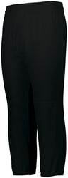 Augusta Sportswear Youth Gamer Pull - Up Baseball Pant 6849 BLACK XXS