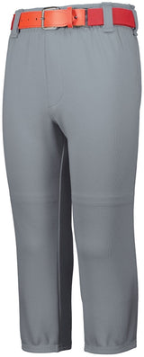 Augusta Sportswear Youth Gamer Pull - Up Baseball Pant With Loops 6851 BLUE GREY XXS