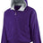 Augusta Sportswear Youth Hooded Taffeta Jacket/Fleece Lined 3281 PURPLE S