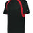 Augusta Sportswear YOUTH HOOK TEE 214400 BLACK/RED (BA) S