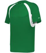 Augusta Sportswear YOUTH HOOK TEE 214400 KELLY/WHITE (BA) S