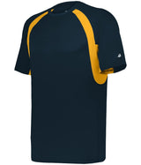 Augusta Sportswear YOUTH HOOK TEE 214400 NAVY/GOLD (BA) S