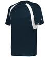 Augusta Sportswear YOUTH HOOK TEE 214400 NAVY/WHITE (BA) S