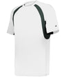 Augusta Sportswear YOUTH HOOK TEE 214400 WHITE/BLACK (BA) S