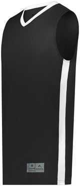 Augusta Sportswear Youth Match - Up Basketball Jersey 6887 BLACK/WHITE S