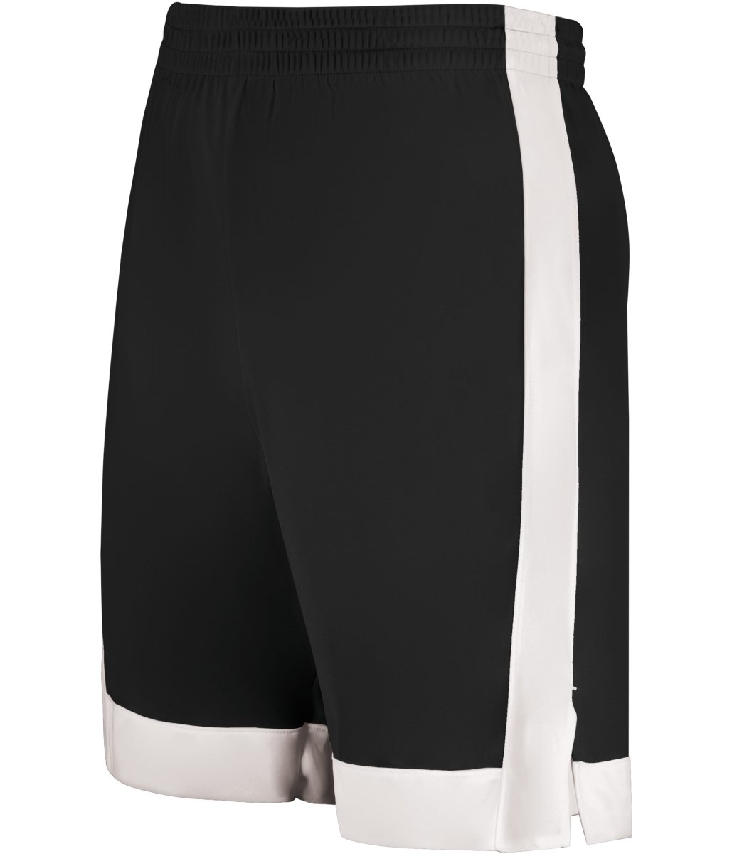 Augusta Sportswear Youth Match - Up Basketball Shorts 6890 BLACK/WHITE S