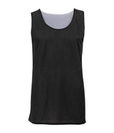 Augusta Sportswear YOUTH MESH REVERSIBLE BASKETBALL JERSEY 252900 BLACK/WHITE (BA) S