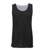 Augusta Sportswear YOUTH MESH REVERSIBLE BASKETBALL JERSEY 252900 BLACK/WHITE (BA) S