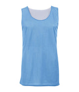 Augusta Sportswear YOUTH MESH REVERSIBLE BASKETBALL JERSEY 252900 COLUMBIA BLUE/WHITE (BA) S