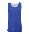 Augusta Sportswear YOUTH MESH REVERSIBLE BASKETBALL JERSEY 252900 ROYAL/WHITE (BA) S