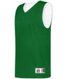Augusta Sportswear YOUTH MESH REVERSIBLE PRACTICE BASKETBALL JERSEY 560RY KELLY/WHITE (BA) S