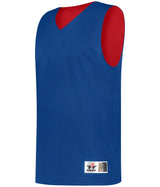 Augusta Sportswear YOUTH MESH REVERSIBLE PRACTICE BASKETBALL JERSEY 560RY ROYAL/RED (BA) S