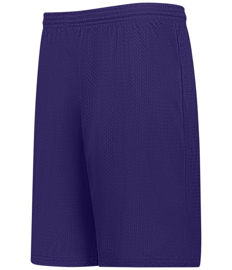 Augusta Sportswear YOUTH MESH TECH BASKETBALL SHORTS 566PY PURPLE (BA) S