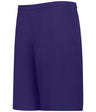 Augusta Sportswear YOUTH MESH TECH BASKETBALL SHORTS 566PY PURPLE (BA) S