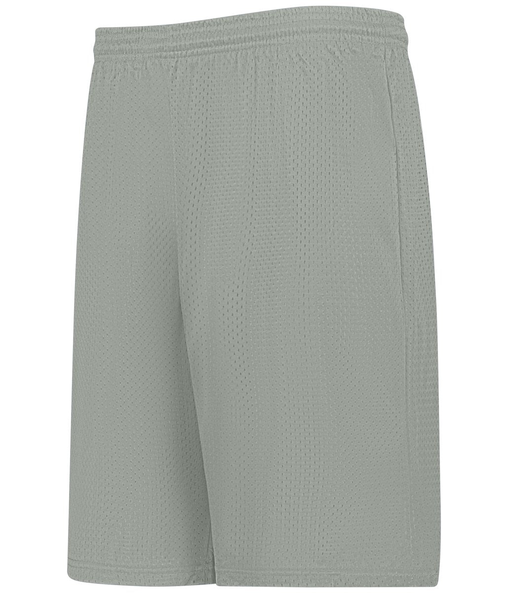 Augusta Sportswear YOUTH MESH TECH BASKETBALL SHORTS 566PY SILVER (BA) S
