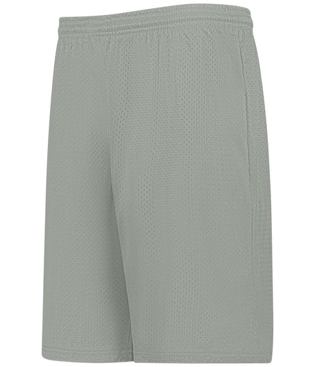 Augusta Sportswear YOUTH MESH TECH BASKETBALL SHORTS 566PY SILVER (BA) S