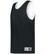 Augusta Sportswear YOUTH MICROFIBER REVERSIBLE BASKETBALL JERSEY 506CRY BLACK/WHITE (BA) S