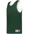 Augusta Sportswear YOUTH MICROFIBER REVERSIBLE BASKETBALL JERSEY 506CRY FOREST/WHITE (BA) S