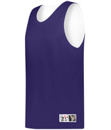 Augusta Sportswear YOUTH MICROFIBER REVERSIBLE BASKETBALL JERSEY 506CRY PURPLE/WHITE (BA) S