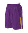 Augusta Sportswear YOUTH NBA BASKETBALL SHORTS - Augusta Sportswear A205BY PURPLE/GOLD (BA) S