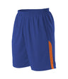 Augusta Sportswear YOUTH NBA BASKETBALL SHORTS - Augusta Sportswear A205BY ROYAL/BURNT ORANGE (BA) S